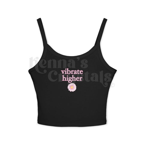 "Vibrate Higher" Spaghetti Strap Tank Top