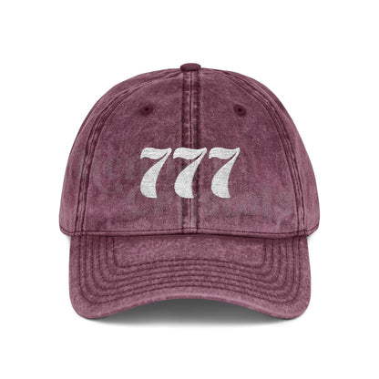 Angel Number Vintage Cap