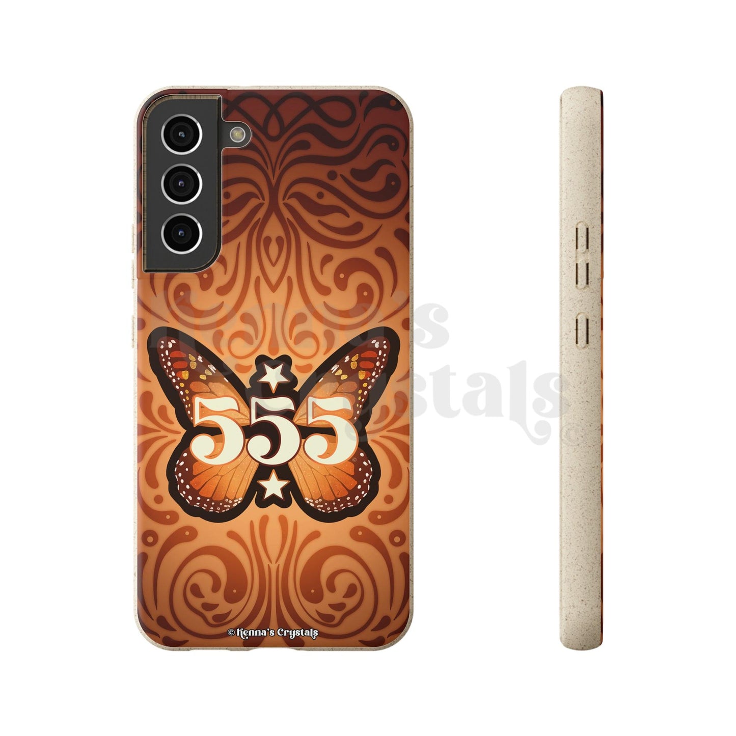 "555" Angel Number Biodegradable Phone Case