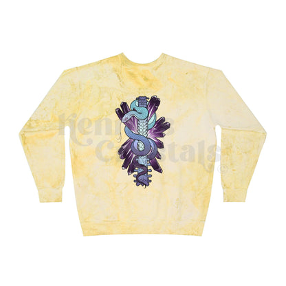 "Violet Venom" Crewneck Sweatshirt