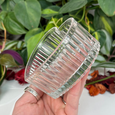 Glass Heart Bowl
