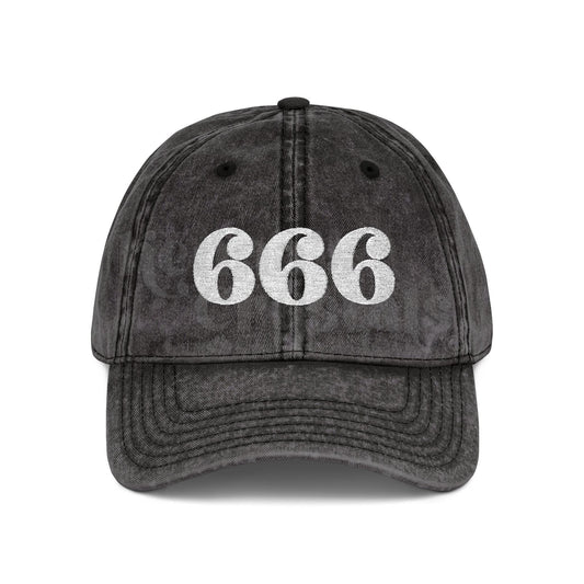 Angel Number Vintage Cap