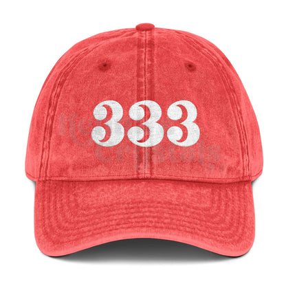 Angel Number Vintage Cap