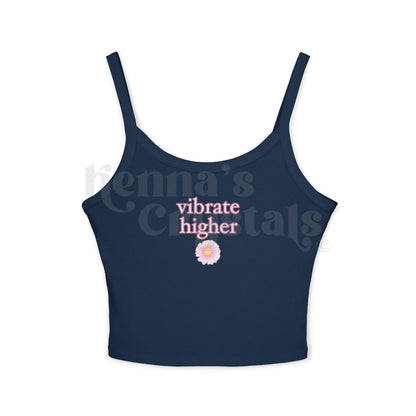 "Vibrate Higher" Spaghetti Strap Tank Top