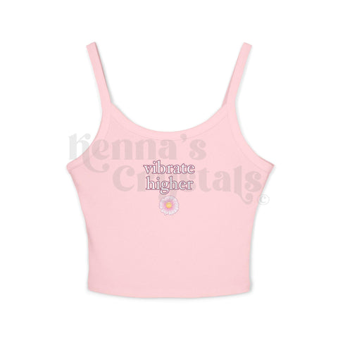 "Vibrate Higher" Spaghetti Strap Tank Top