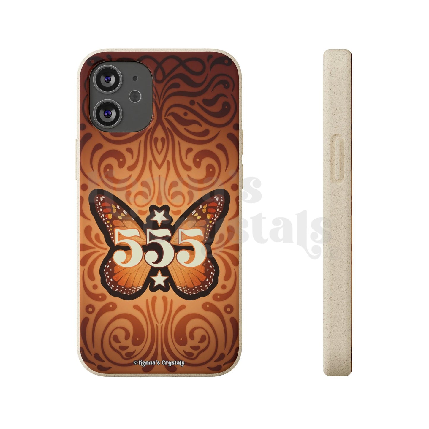 "555" Angel Number Biodegradable Phone Case