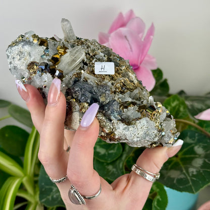 Iridescent Pyrite Specimen