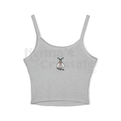 "January Blossoms" Spaghetti Strap Tank Top