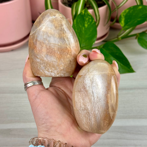 Peach Moonstone Free Form