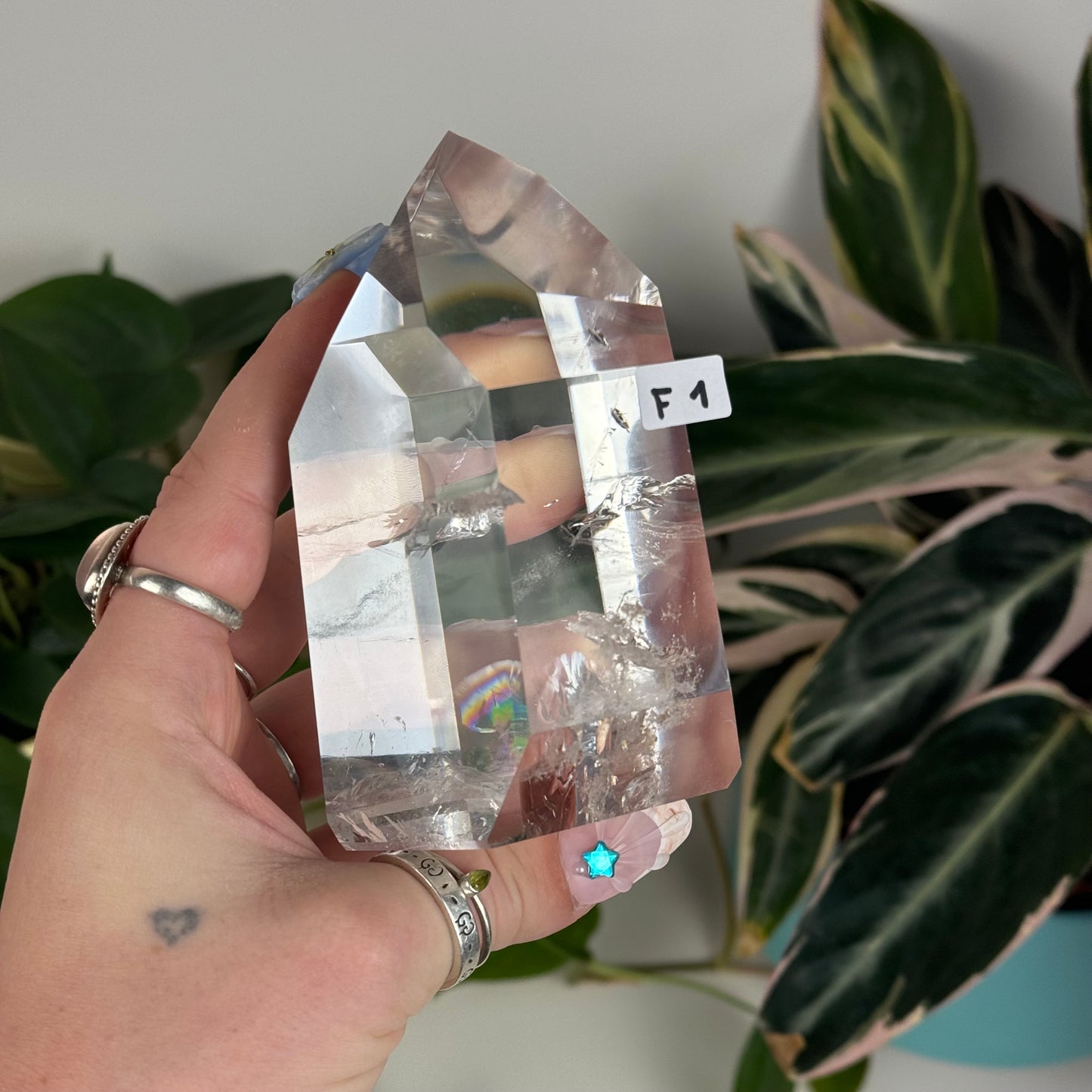 Gorgeous Lemurian Quartz Tower