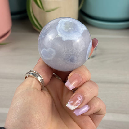 Blue Lace Agate Sphere