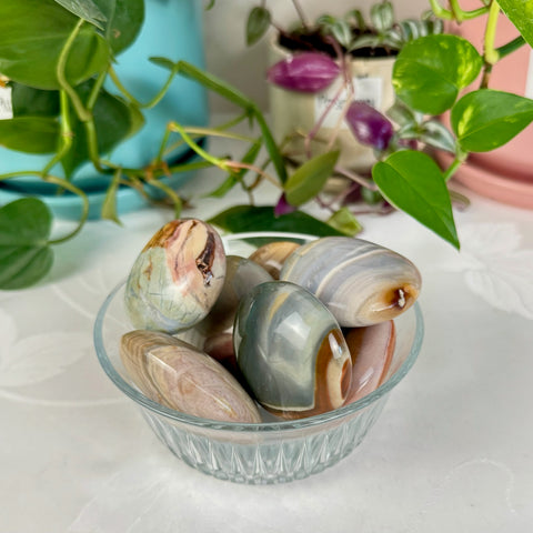 Polychrome Palm Stone