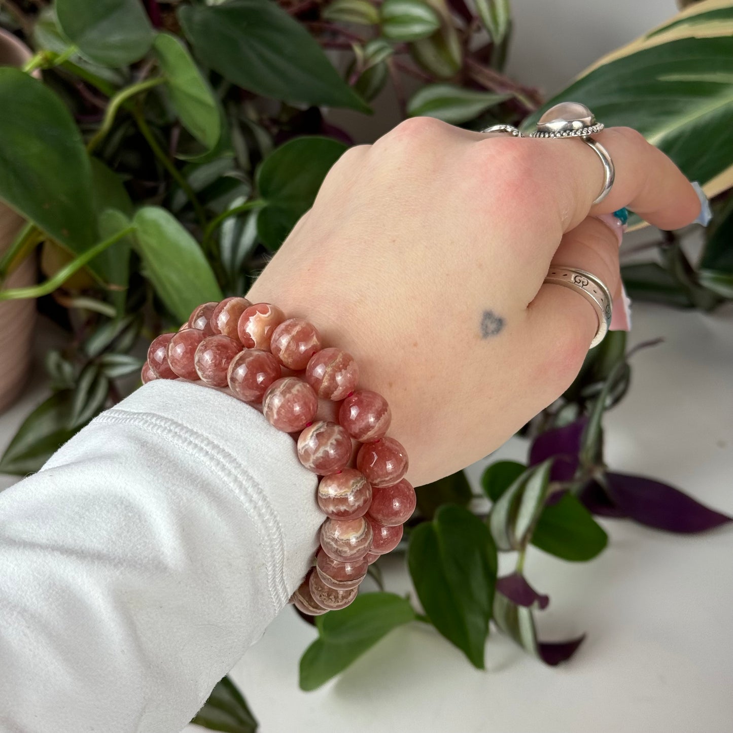 Rhodochrosite Bracelet