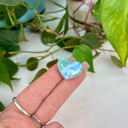 Larimar Love Heart