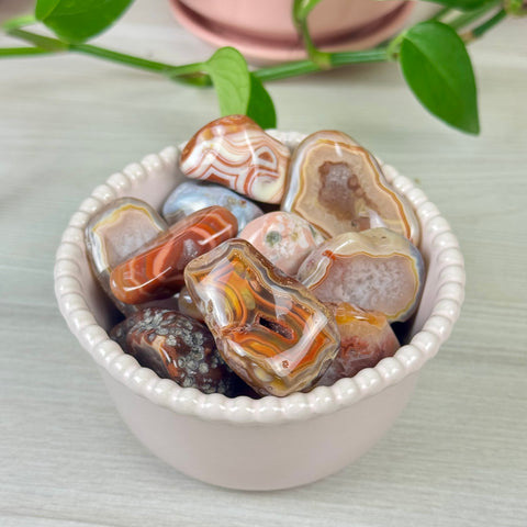 Tumbled Malawi Agate