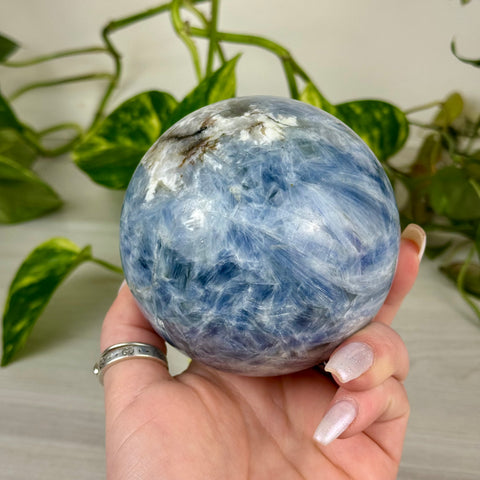 Icy Blue Kyanite Sphere