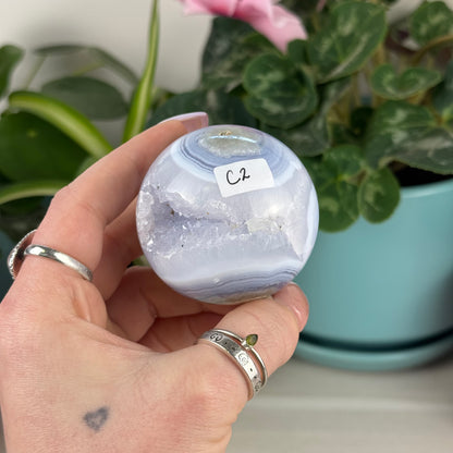 Blue Lace Agate Sphere