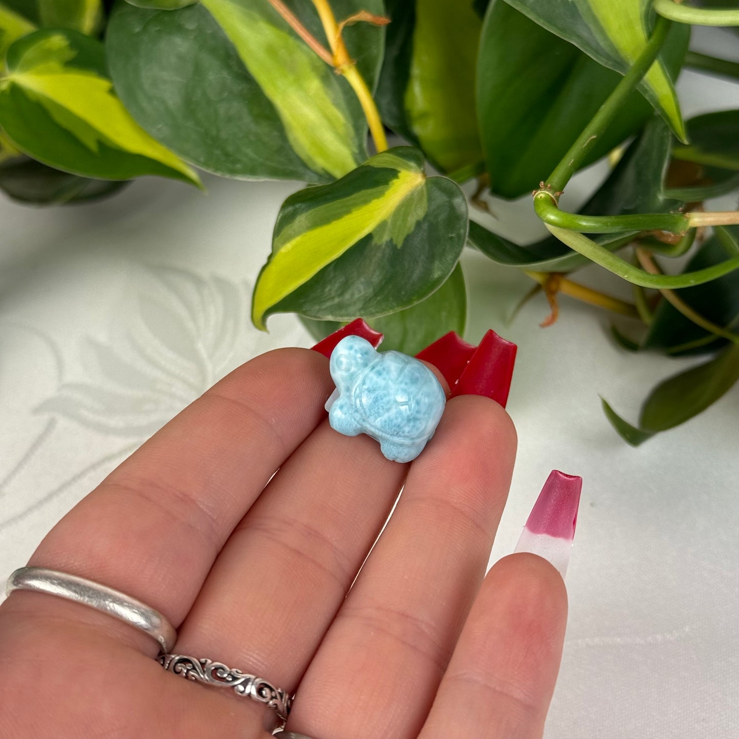 Mini Larimar Turtle