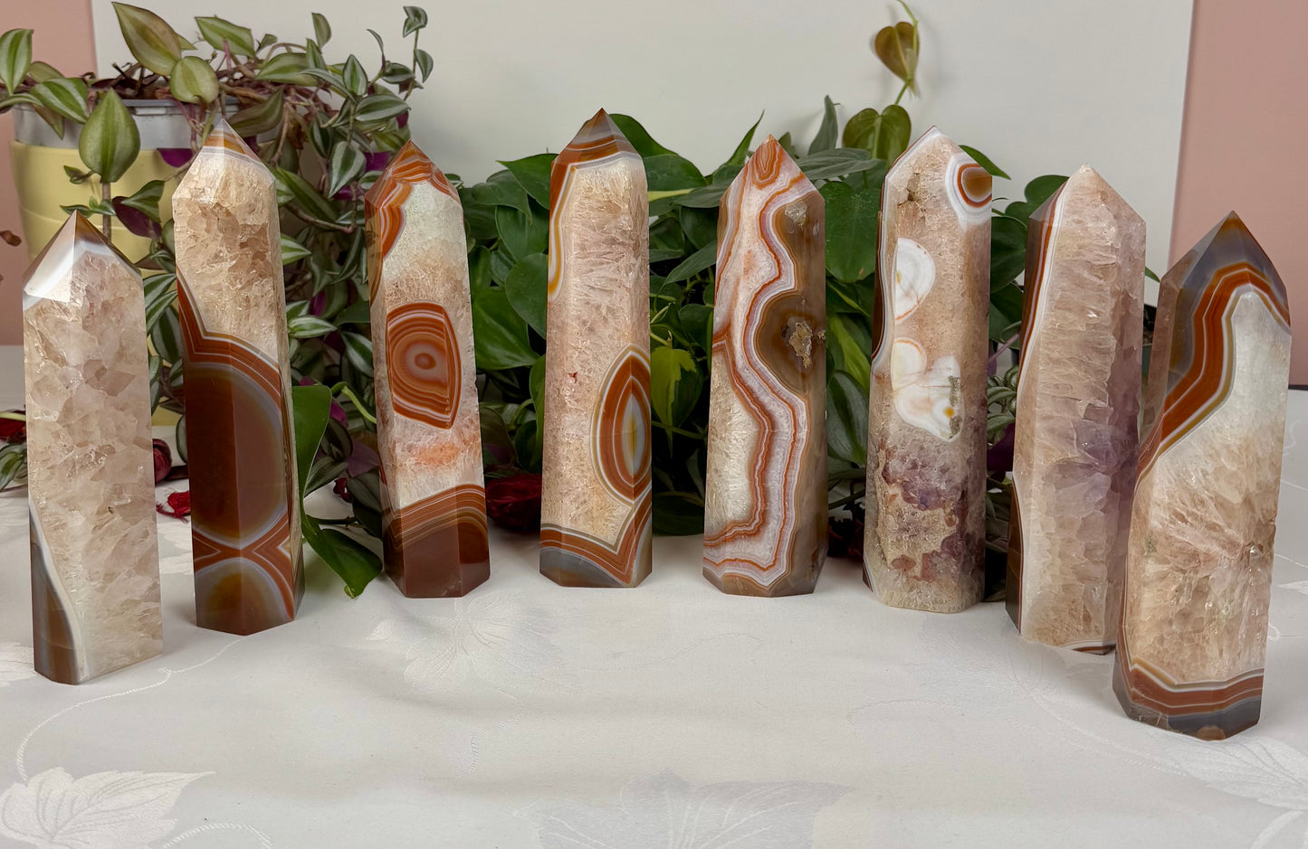 Imperfect Large Banded Carnelian Tower