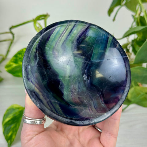 Rainbow Fluorite Decorative Bowl