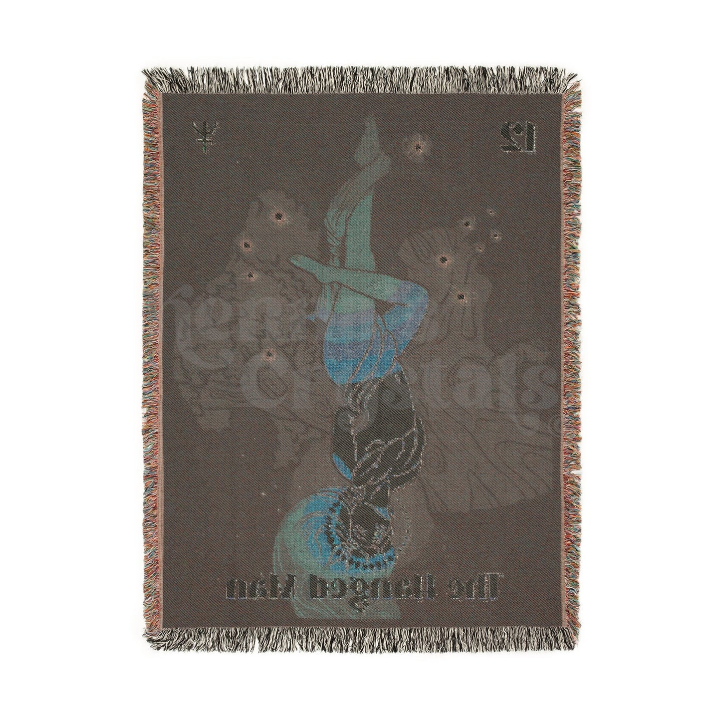 "The Hanged Man" Woven Blanket, 100% Cotton