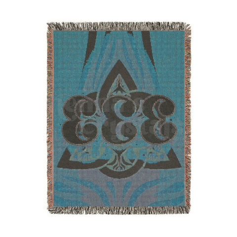 "333" Woven Blanket, 100% Cotton