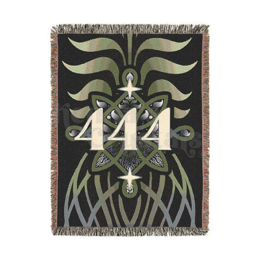 "444" Woven Blanket, 100% Cotton