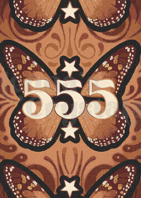 "555" Woven Blanket, 100% Cotton
