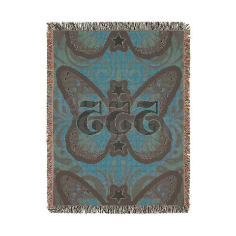 "555" Woven Blanket, 100% Cotton
