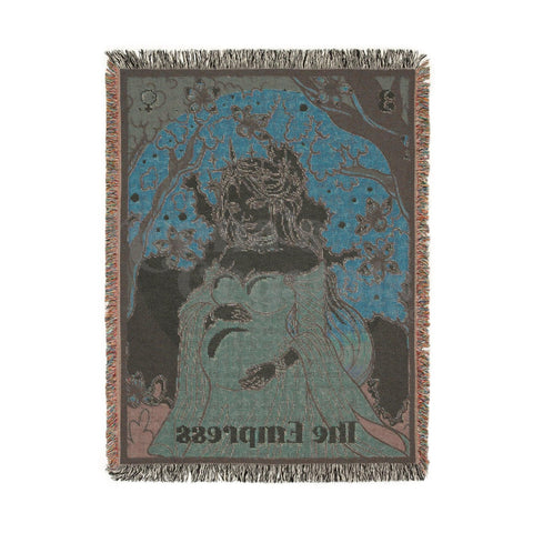 "The Empress" Woven Blanket, 100% Cotton