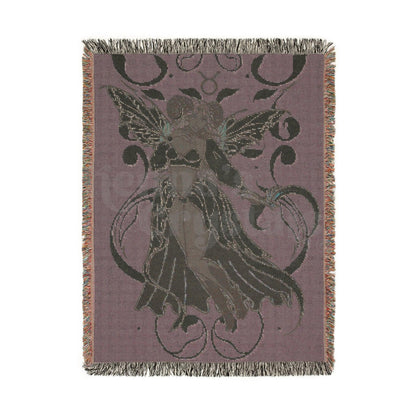 "Tatiana" Taurus Woven Blanket, 100% Cotton