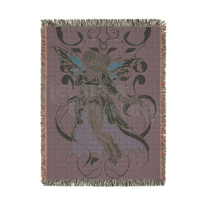 "Tatiana" Taurus Woven Blanket, 100% Cotton