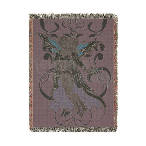 "Tatiana" Taurus Woven Blanket, 100% Cotton