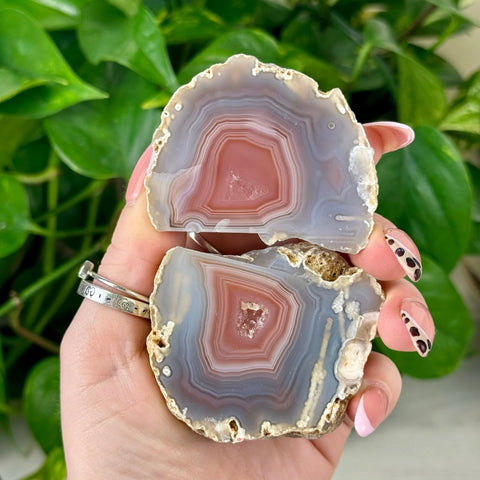 2026 Agate Bay Agate Pairs (Listing 1/3!) E 5 - Kenna's Crystals from TikTok