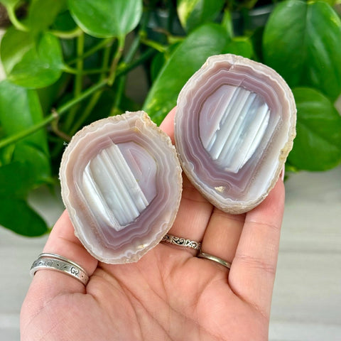 2026 Agate Bay Agate Pairs (Listing 1/3!) J 10 - Kenna's Crystals from TikTok