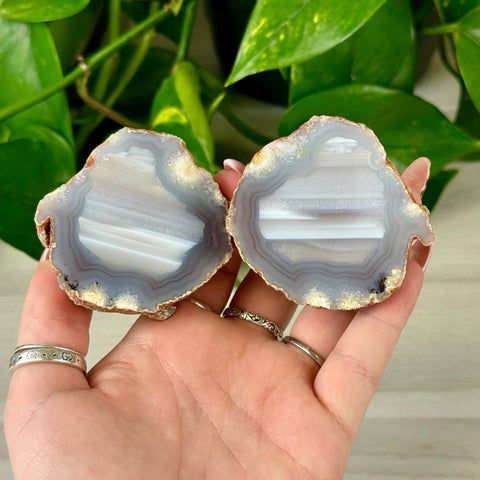2026 Agate Bay Agate Pairs (Listing 1/3!) Q 17 - Kenna's Crystals from TikTok