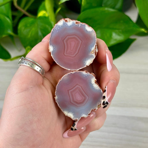 2026 Agate Bay Agate Pairs (Listing 1/3!) S 19 - Kenna's Crystals from TikTok