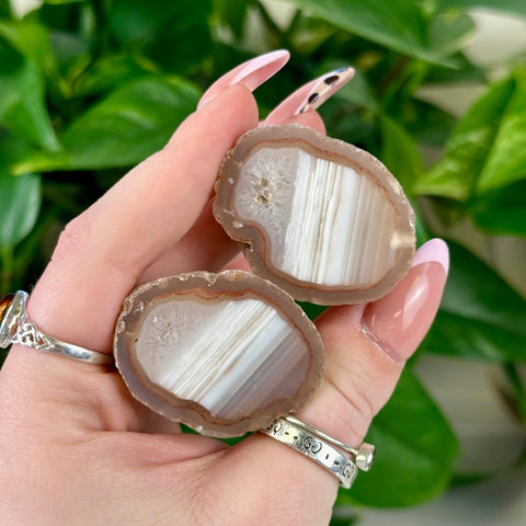 2026 Agate Bay Agate Pairs (Listing 2/3!) Y2 13 - Kenna's Crystals from TikTok