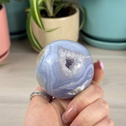 Blue Lace Agate Sphere