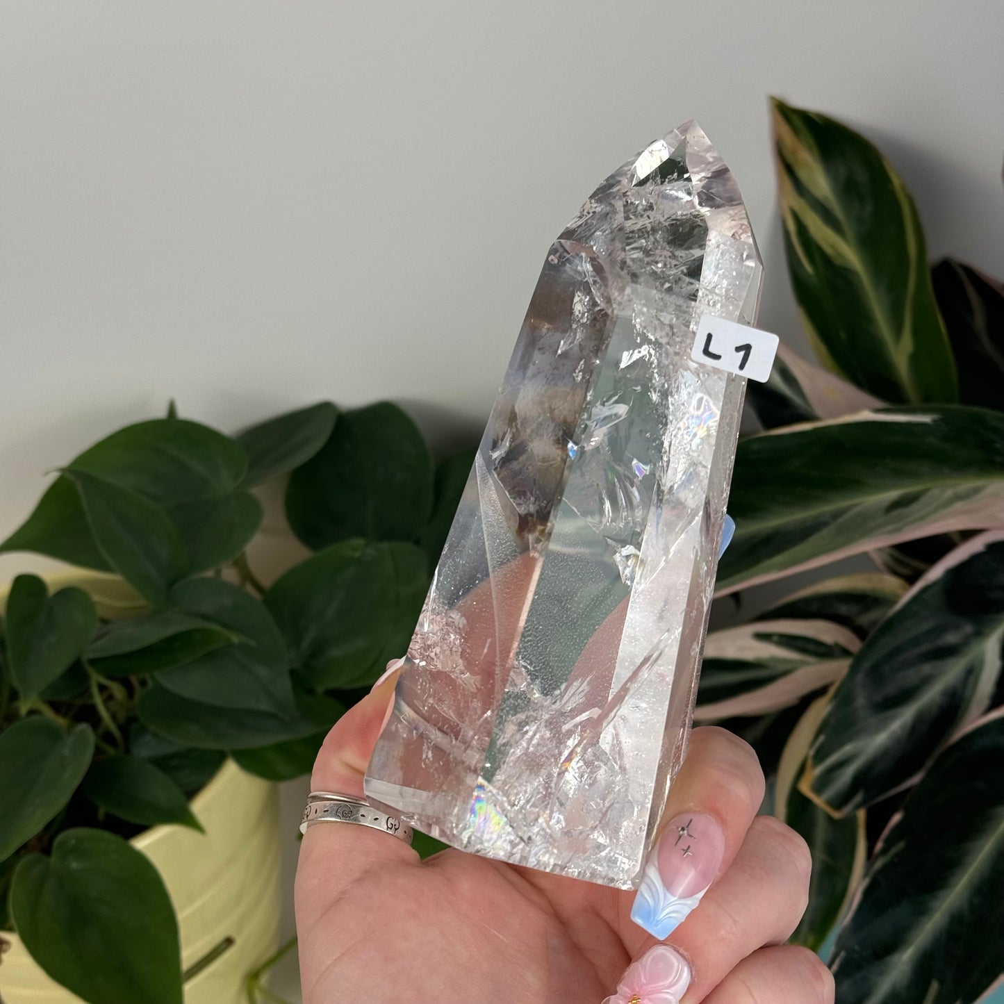 Gorgeous Lemurian Quartz Tower