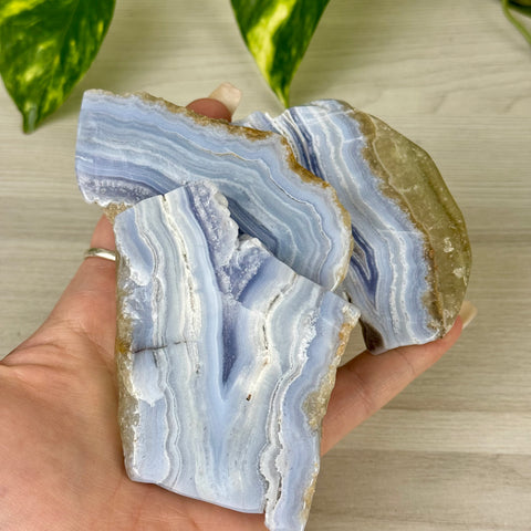 Blue Lace Agate Slab