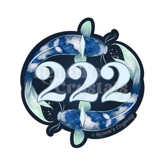 "222" Sticker