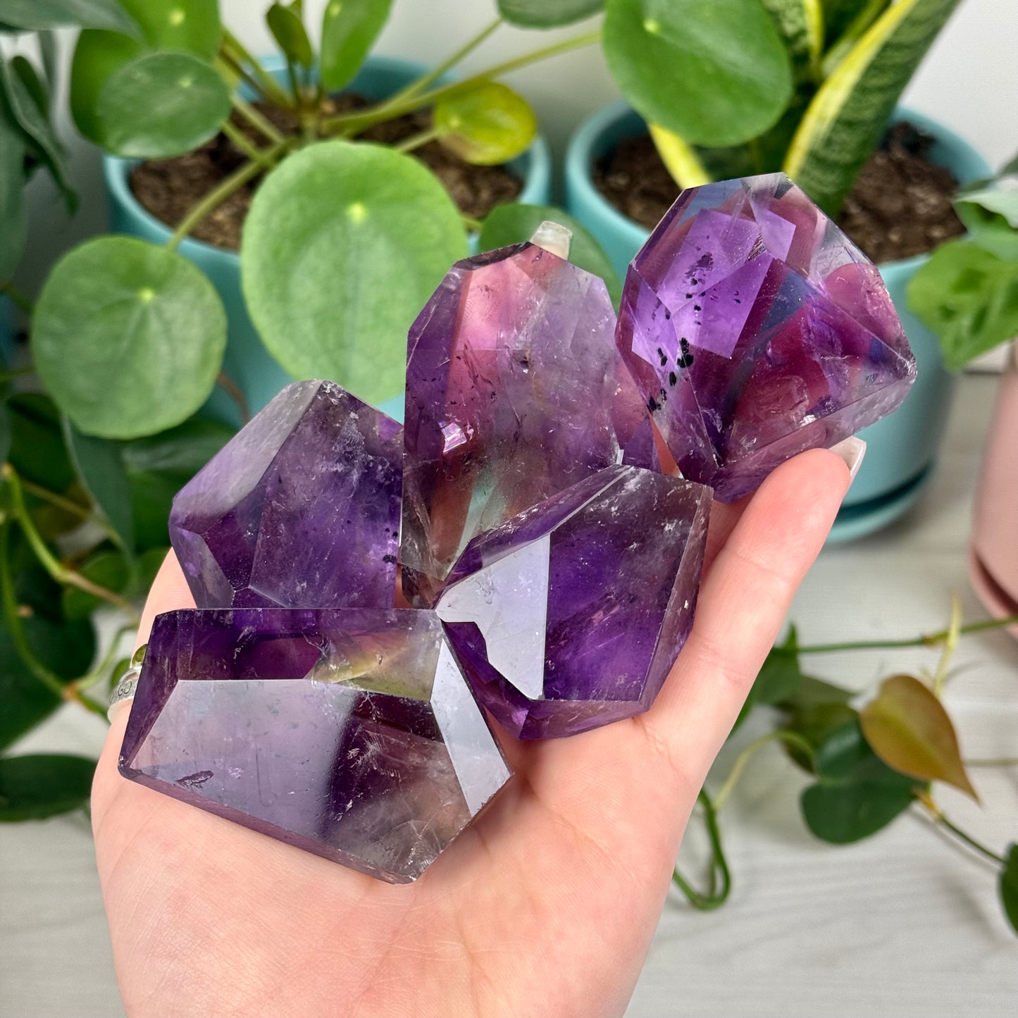 Smoky Amethyst Gusher