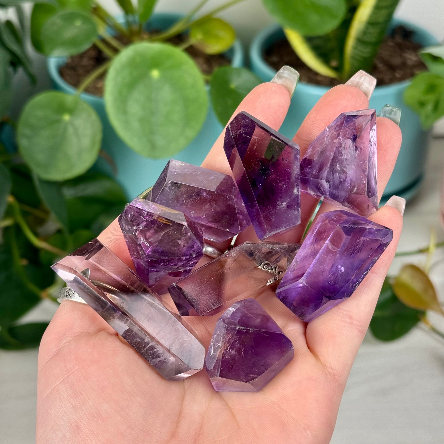 Smoky Amethyst Gusher
