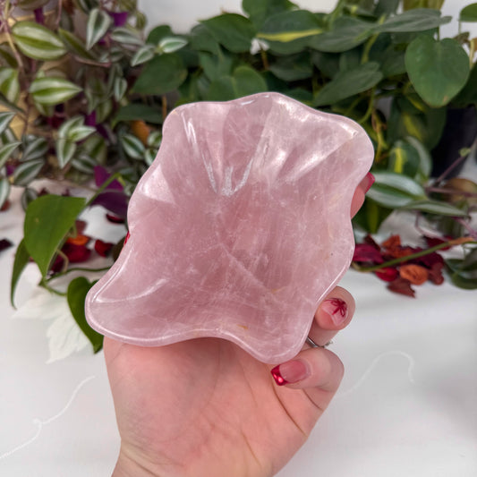 XL Rose Quartz Dish