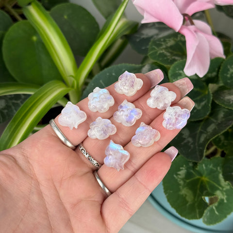 Mini AAA Moonstone Happy Cloud