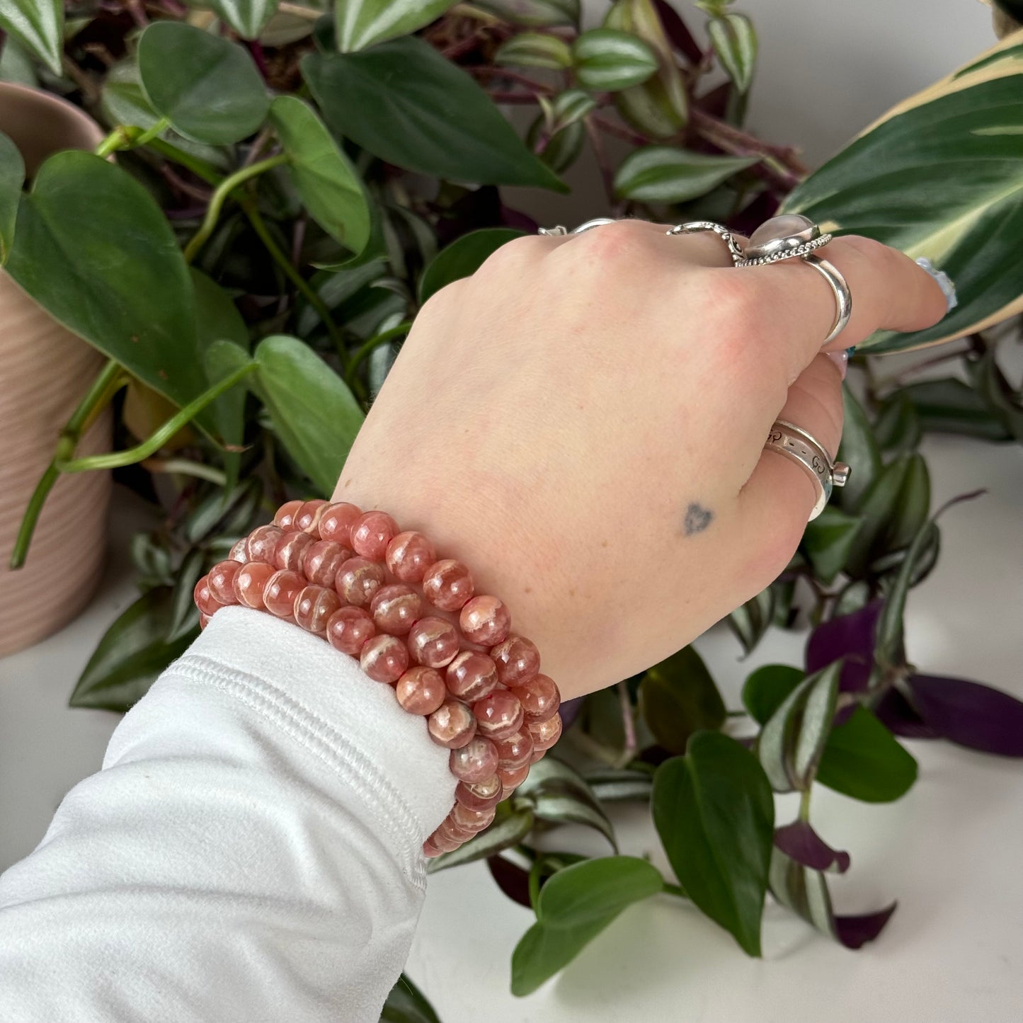 Rhodochrosite Bracelet