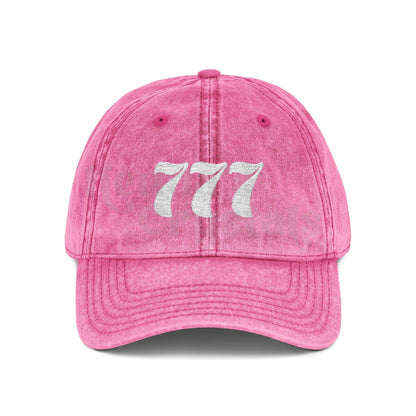 Angel Number Vintage Cap