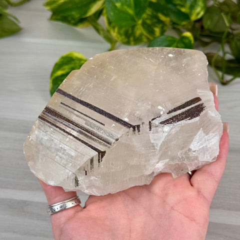 Benz Calcite with Calico Pyrite (UV Reactive)