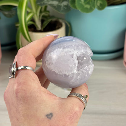 Blue Lace Agate Sphere